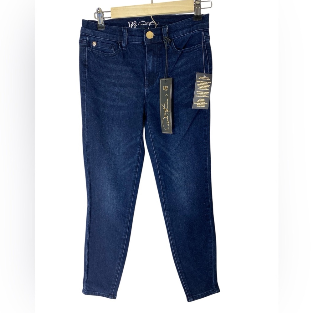 DG2 by Diane Gilman Women’s 0P Indigo Casual Classic Stretch Skinny Petite Jeans